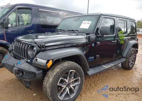 2024 Jeep Wrangler 4Xe Sport S 4Xe from USA, damaged, VIN 1C4RJXN60RW317717